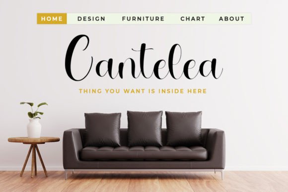 Maternity Font Poster 7