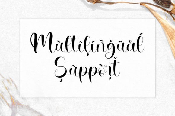 Maternity Font Poster 9