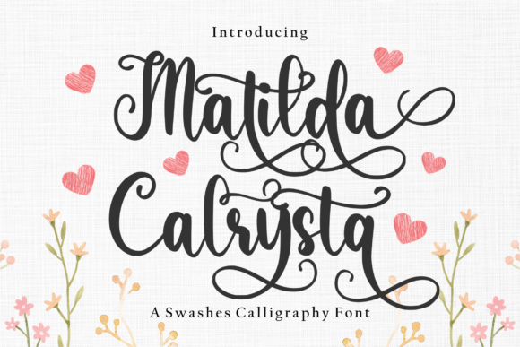 Matilda Calrysta Font Poster 1