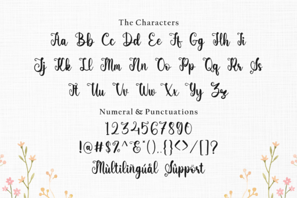 Matilda Calrysta Font Poster 8