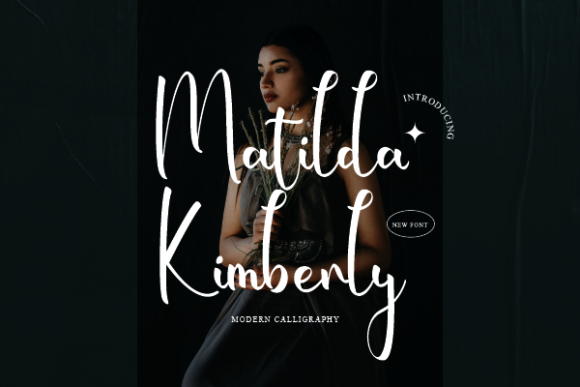 Matilda Kimberly Font Poster 1