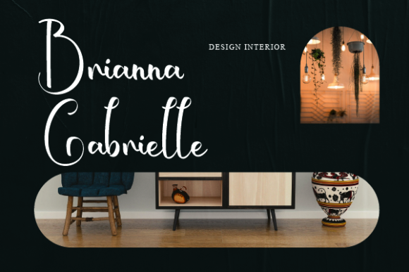Matilda Kimberly Font Poster 3