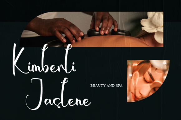 Matilda Kimberly Font Poster 4
