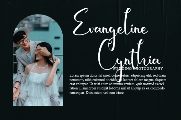 Matilda Kimberly Font Poster 7
