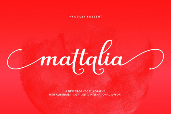 Mattalia Font Poster 1