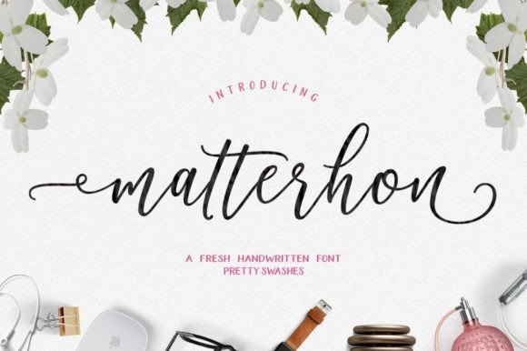 Matterhon Font Poster 1