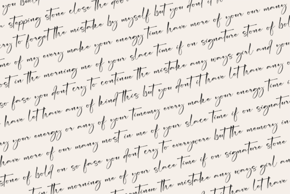 Matterlyse Flowers Font Poster 8