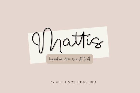 Mattis Font Poster 1