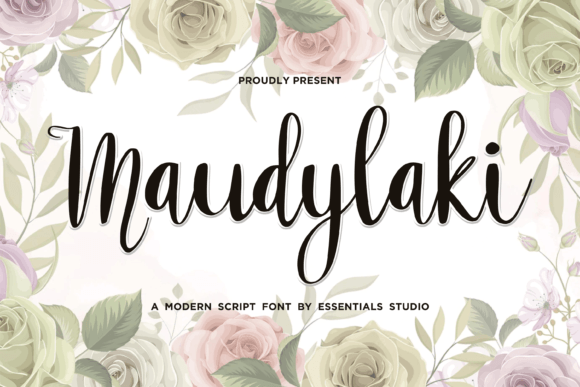 Maudylaki Font Poster 1