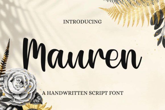 Mauren Font Poster 1