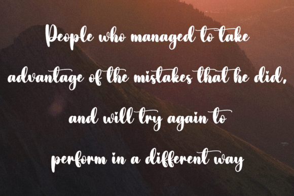 Maybe Font Poster 6