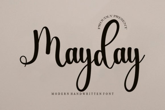 Mayday Font Poster 1