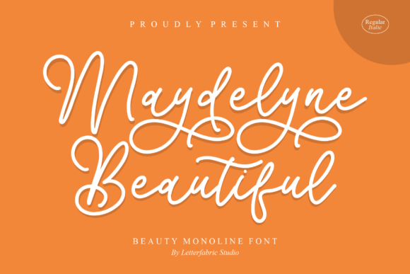 Maydelyne Beautiful Font Poster 1