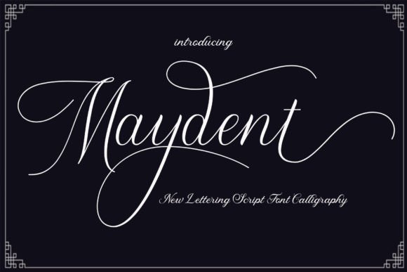 Maydent Font Poster 1
