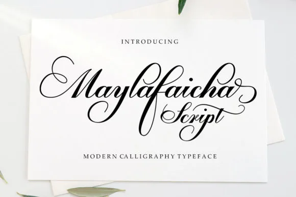 Maylafaicha Font Maylafaicha Font Poster 1
