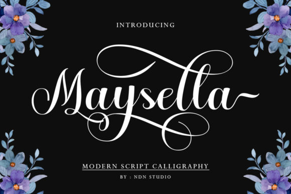 Maysella Font Poster 1