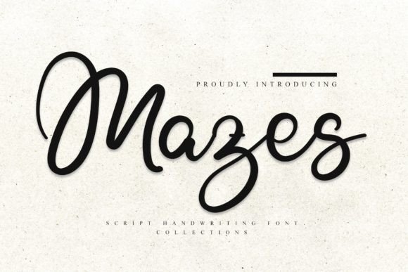 Mazes Font