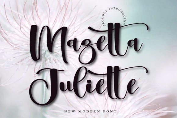 Mazetta Juliette Font Poster 1