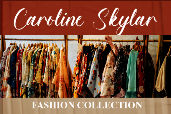 Meadow Cameron Font Poster 13