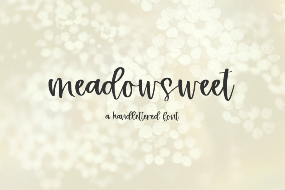 Meadowsweet Font Poster 1