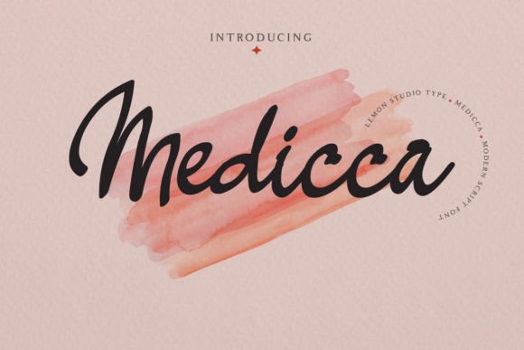 Medicca Font Poster 1
