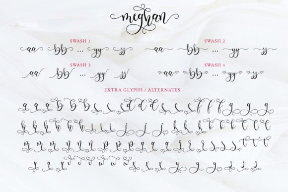 Meghan Font Poster 12