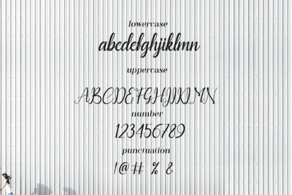 Meilalya Font Poster 3