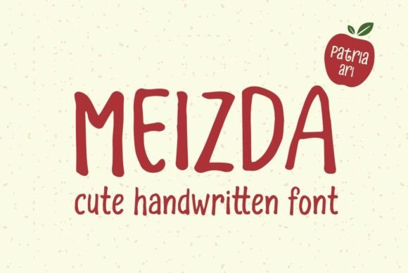 Meizda Font Poster 1