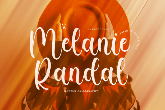 Melanie Randal Font Poster 1