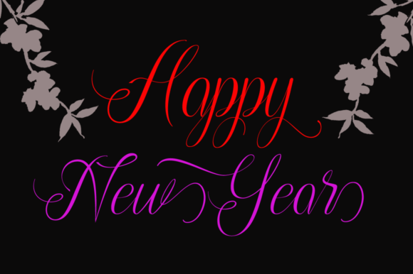 Melany Font Poster 3