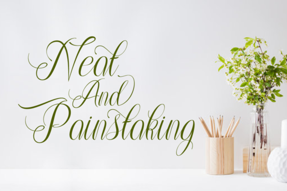 Melany Font Poster 6