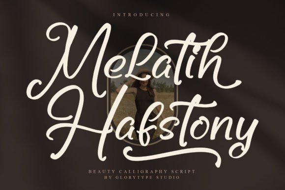 Melatih Hafstony Font Poster 1