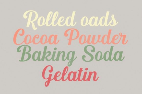 Meldina Font Poster 4