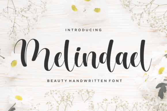 Melindael Font Poster 1