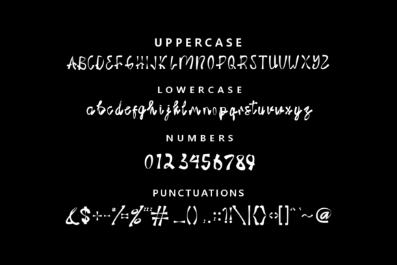Melintir Font Poster 3