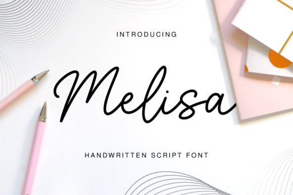 Melisa Font Poster 1