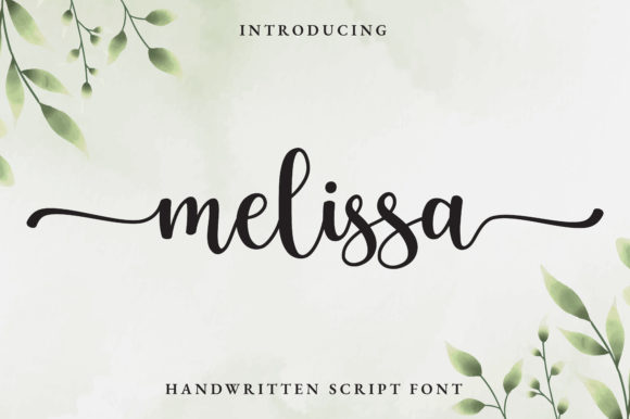 Melissa Font Poster 1