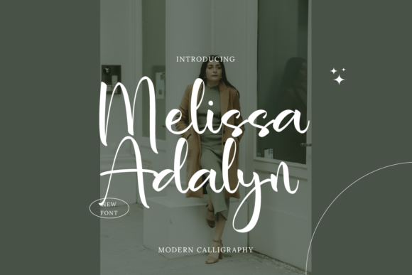 Melissa Adalyn Font Poster 1