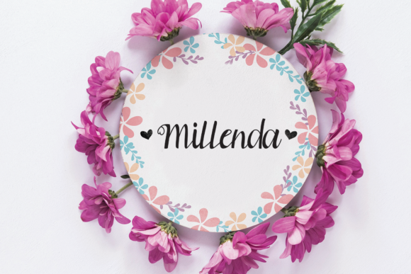 Mellika Font Poster 5