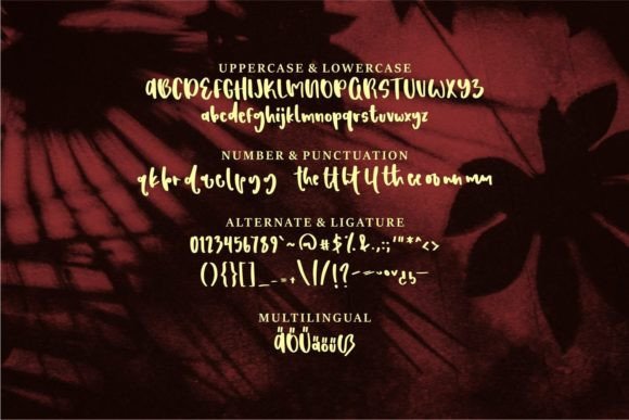 Mellonda Font Poster 5
