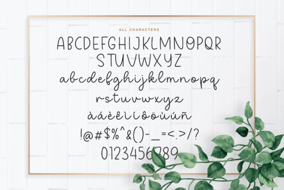 Mellorine Font Poster 9