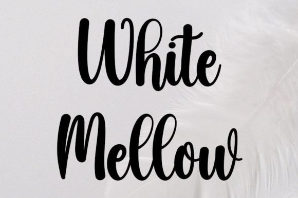 Mellow Font Poster 2