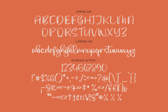 Mellynda Font Poster 13