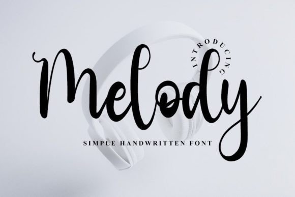 Melody Font Poster 1