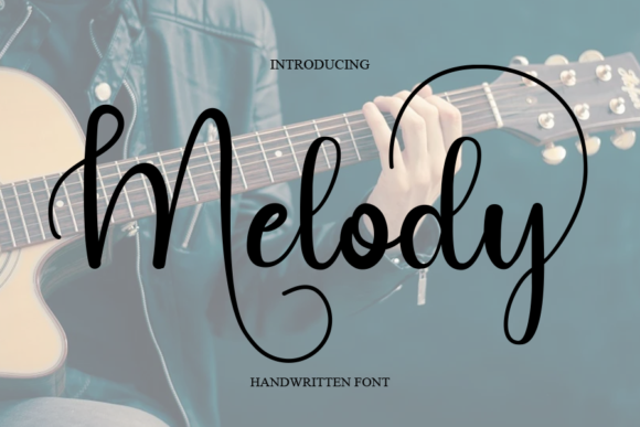 Melody Font Poster 1