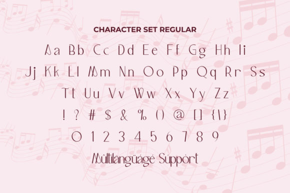 Melody Romantic Font Poster 3