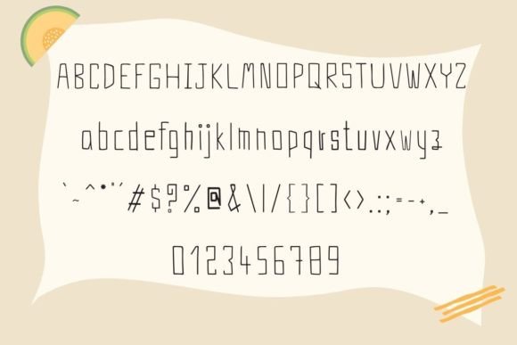 Melon Farm Font Poster 4