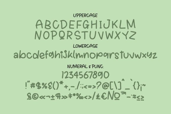 Melon Juice Font Poster 13