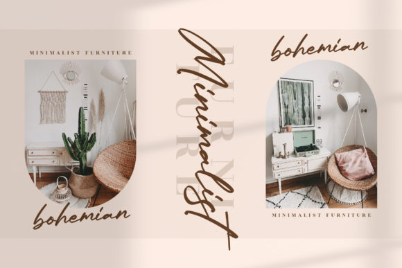 Mendoja Browning Font Poster 4