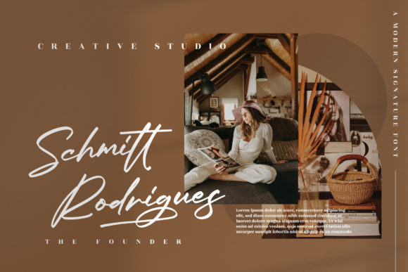 Mendoja Browning Font Poster 7